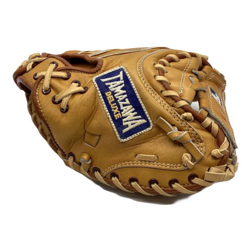 TAMAZAWA (タマザワ) 硬式グローブ イエロー DELUXE キャッチャーミット