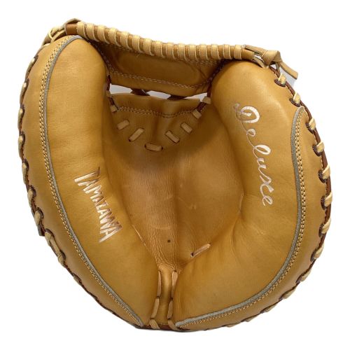 TAMAZAWA (タマザワ) 硬式グローブ イエロー DELUXE キャッチャーミット