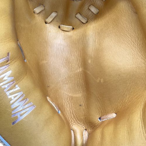TAMAZAWA (タマザワ) 硬式グローブ イエロー DELUXE キャッチャーミット
