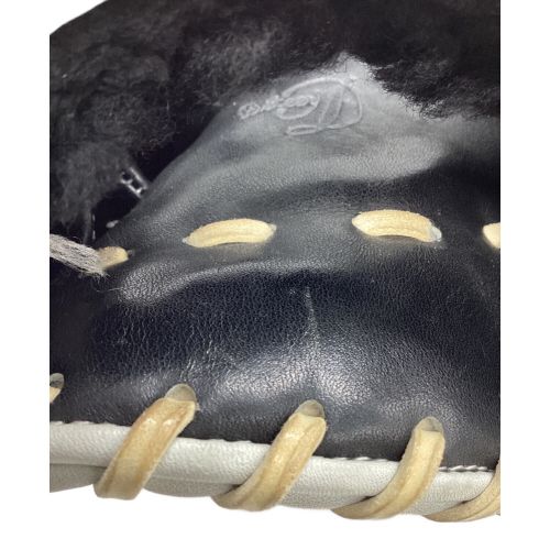 ZETT (ゼット) 硬式グローブ ホワイト×レッド PRO STATUS ORDER 外野用 BPG-PRO