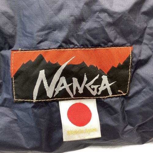 NANGA (ナンガ) マミー型シュラフ(ダウン) さかいや別注 ケース欠品・保管袋付・背面ヨゴレ小 オーロラライト600DX