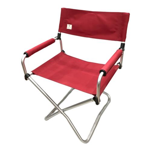 Snow peak (スノーピーク) アウトドアチェア レッド FDチェアワイド