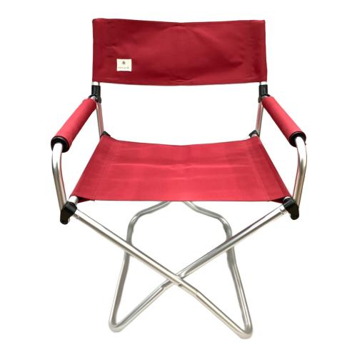 Snow peak (スノーピーク) アウトドアチェア レッド FDチェアワイド