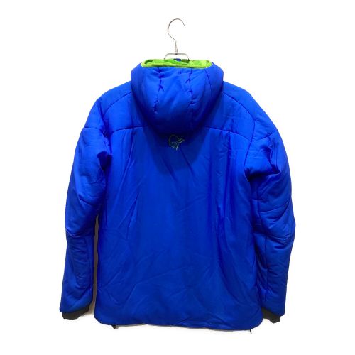 norrona (ノローナ) トレッキングウェア(ジャケット) メンズ SIZE M ブルー×グリーン 5140-12 ロフォテンプリマロフト100ジャケット