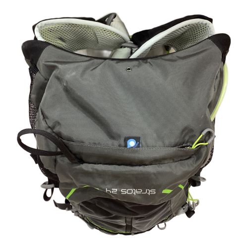 OSPREY (オスプレー) バックパック 24L ブラック ストラトス 24 背面長 51cm以上 21-30L(日帰り)