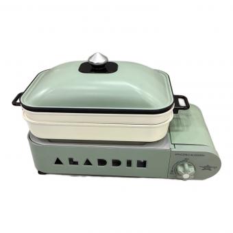 SENGOKU ALADSIN シングルガスバーナー ポータブル ガス ホットプレート プチパン PSLPGマーク有 SAG-RS21 2018年製 使用燃料【CB缶】