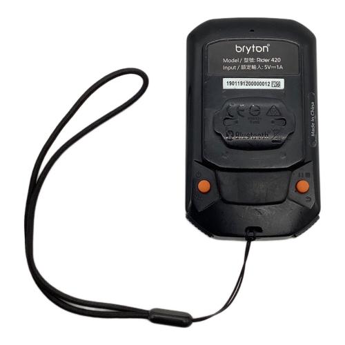 bryton (ブライトン) サイクルコンピューター Rider420