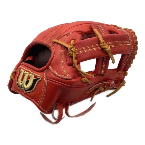 Wilson (ウィルソン) 軟式グローブ レッド 内野用 RWUD6T