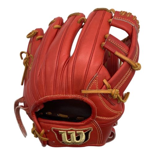 Wilson (ウィルソン) 軟式グローブ レッド 内野用 RWUD6T