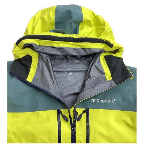 norrona (ノローナ) トレッキングウェア(レインウェア) メンズ SIZE S イエロー 1605-22 トロールヴェゲン ゴアテックスプロライトジャケット