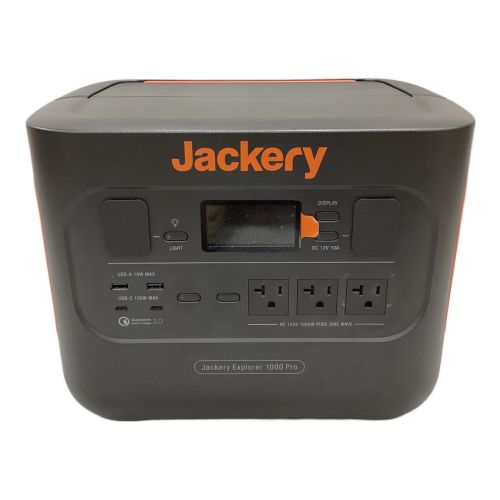 Jackery (ジャックリ) ポータブル電源 JE-1000B ポータブル電源 1000 Pro 1002Wh 1000W