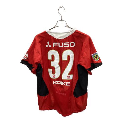 浦和レッズ サッカーユニフォーム メンズ SIZE XL レッド