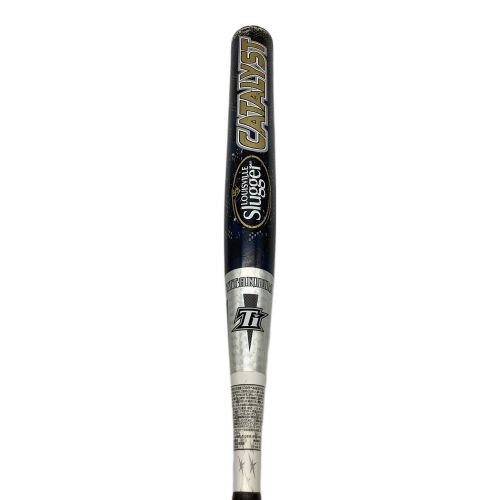 LOUISVILLE SLUGGER (ルイスビルスラッガー) ソフトボール用バット 84cm/710g ブラック CATALYST JFP014TEG