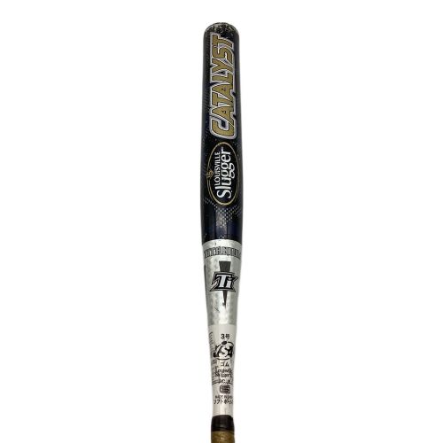 LOUISVILLE SLUGGER (ルイスビルスラッガー) ソフトボール用バット 84cm/710g ブラック CATALYST JFP014TEG