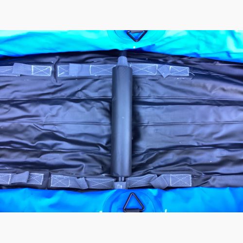 PlusGain インフレータブルカヤック 2人用 ブルー程度B