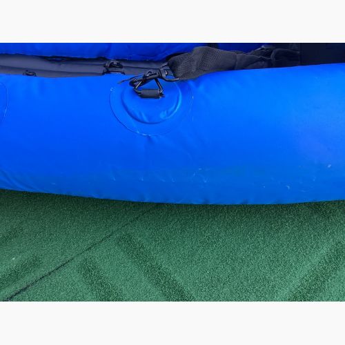 PlusGain インフレータブルカヤック 2人用 ブルー程度B