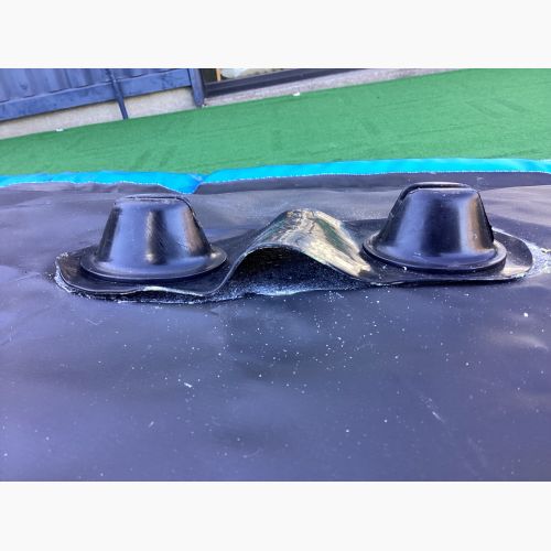 PlusGain インフレータブルカヤック 2人用 ブルー程度B