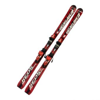 OGASAKA (オガサカ) カービングスキー 160cm レッド KEO'S ・TYROLIA PRO11