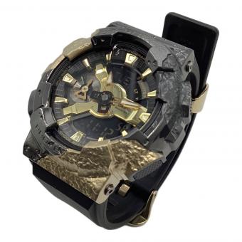 CASIO (カシオ) 腕時計 ゴールド GM-114GEM G-SHOCK クォーツ ラバーベルト 動作確認済み