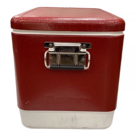 【店頭引取限定】【中古】【現状販売】 Coleman コールマン クーラーボックス 6150 6155 スチールベルトクーラー レッド 13,200円（税込） 5507000467567293_05_5189w.jpeg