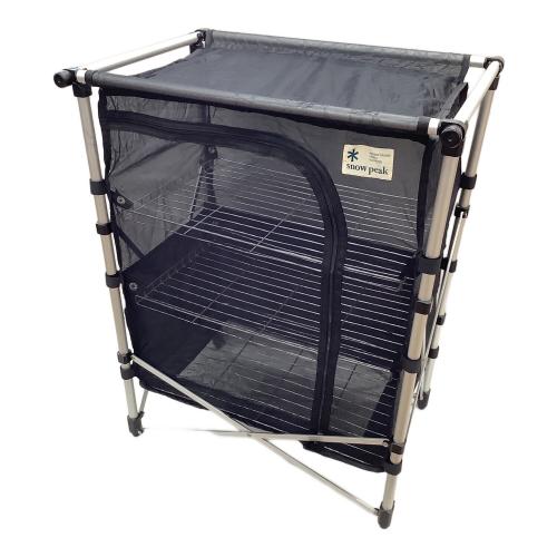 Snow peak (スノーピーク) システムラック ブラック 廃盤品 ネットラックスタンド