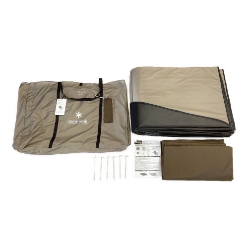 Snow peak (スノーピーク) テントインナーマット FES-198 リビングシート ヘキサ マットセット 未使用品