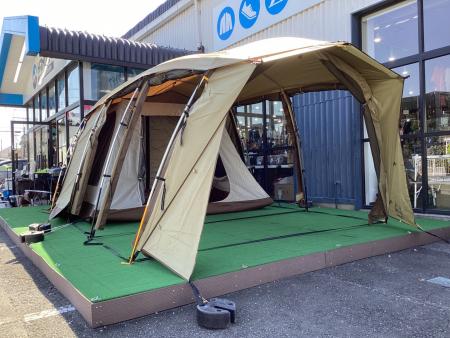 【専用】 アオノオト OGAWA (オガワ) ツールームテント 2788 アポロン 約585×320×205(h)cm 3