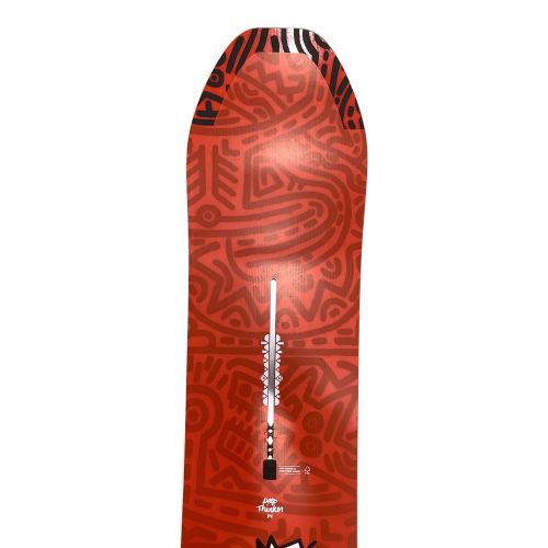 BURTON (バートン) スノーボード 154cm レッド 19/20モデル @ M6 キャンバー Deep Thinker