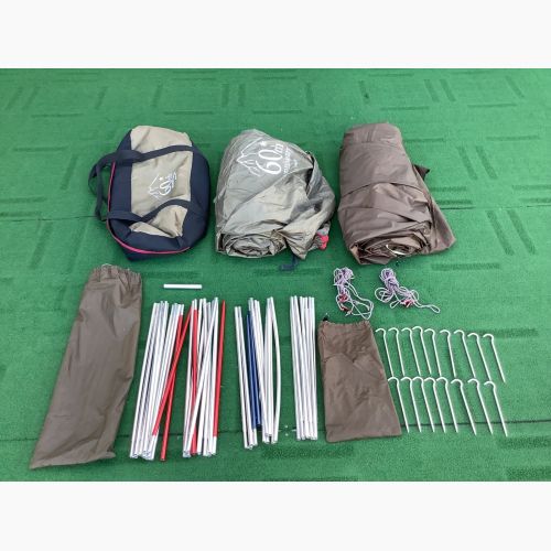 Snow peak (スノーピーク) ドームテント 2018年製 SDE-110 60周年記念 アメニティドーム Pro.M 約265×265×150(h)cm 3～4人用