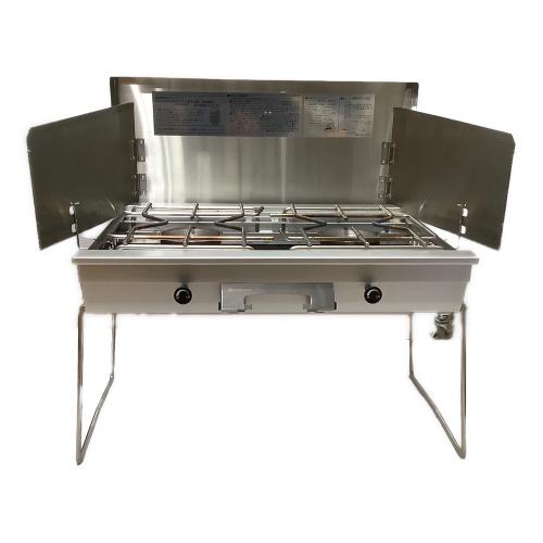 Snow peak (スノーピーク) ツインガスバーナー ギガパワー ツーバーナースタンダード PSLPGマーク有 GS-220 2005年製 使用燃料【OD缶】