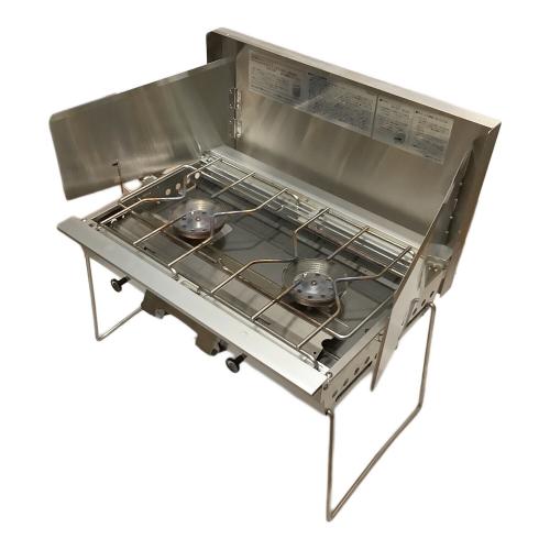 Snow peak (スノーピーク) ツインガスバーナー ギガパワー ツーバーナースタンダード PSLPGマーク有 GS-220 2005年製 使用燃料【OD缶】