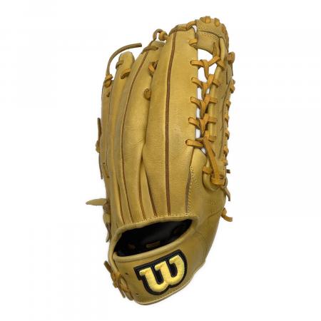 Wilson 軟式 外野用 イエロー 使用少なめ Wilson (ウィルソン) 軟式グローブ イエロー A1000J 外野用 RG717L