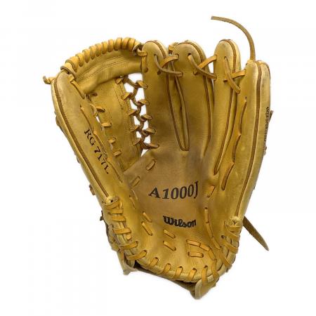 Wilson (ウィルソン) 軟式グローブ イエロー A1000J 外野用 RG717L