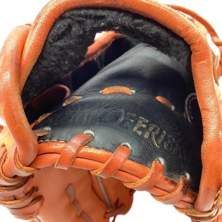 MIZUNO (ミズノ) 軟式グローブ オレンジ Buw League Professional 外野