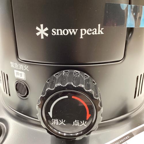 Snow peak (スノーピーク) アウトドアヒーター PSCマーク有 KH-100BK グローストーブ