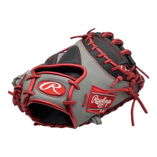 RAWLINGS (ローリングス) 軟式グローブ 33インチ レッド×グレー×ブラック HOH MBL カラー キャッチャーミット GR4HM2AC