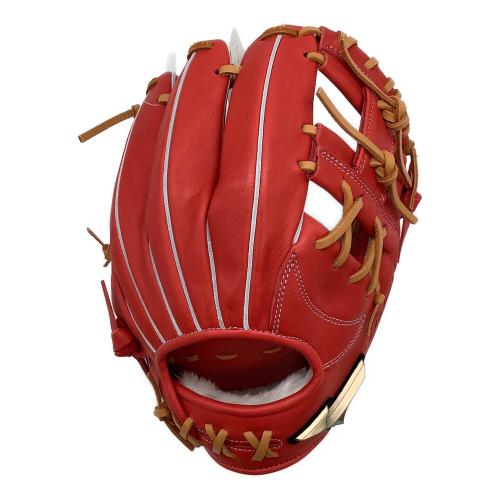 MIZUNO 軟式グローブ 9 レッド グローバルエリート 内野用 1AJGR31703