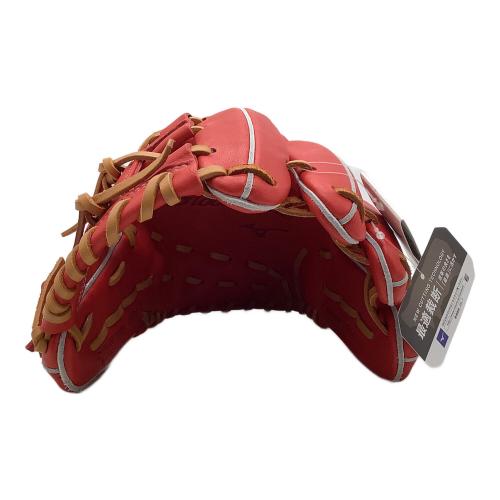 MIZUNO 軟式グローブ 9 レッド グローバルエリート 内野用 1AJGR31703