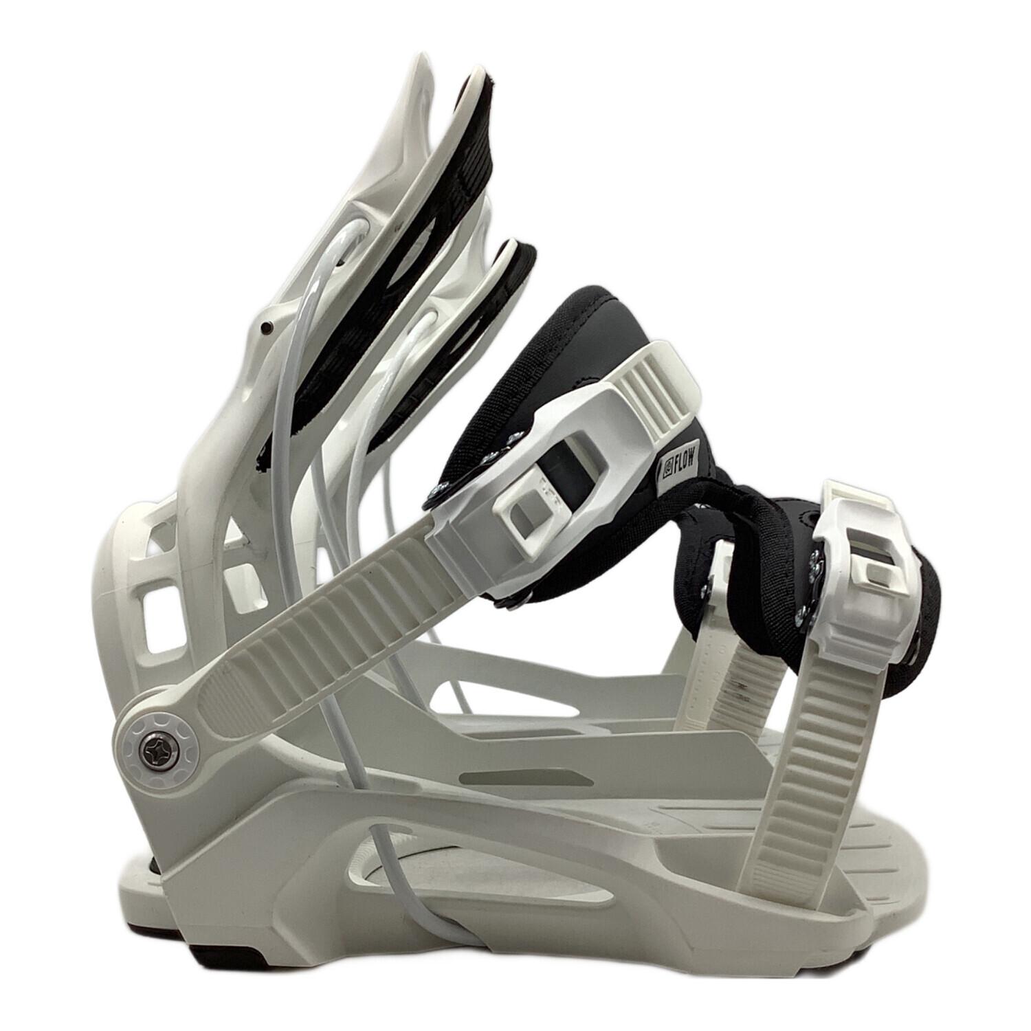 FLOW (フロウ) ビンディング SIZE M(推奨サイズ22.5-26.5cm) ホワイト