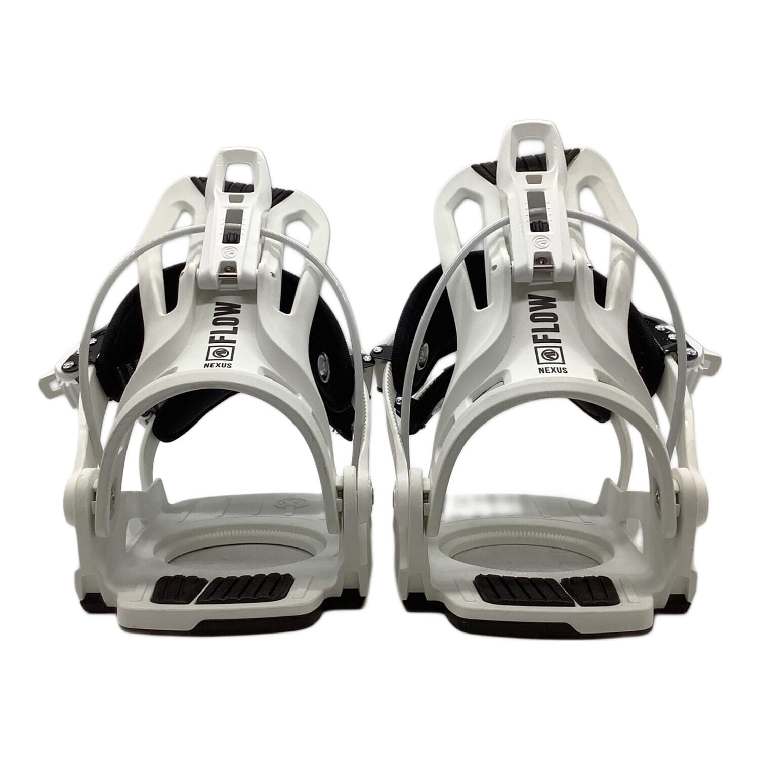 FLOW (フロウ) ビンディング SIZE M(推奨サイズ22.5-26.5cm) ホワイト