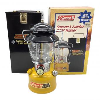 Coleman (コールマン) ガソリンランタン イエロー 2006年9月製 シーズンズランタン2007 ウィンター