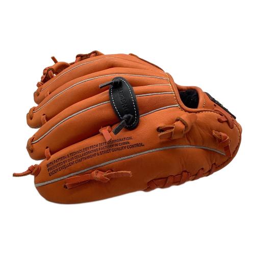 ZETT (ゼット) 軟式グローブ オレンジ オールラウンド用 少年用 BJGA72620