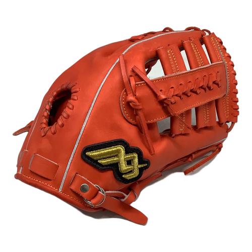 MAX GROVE 軟式グローブ オレンジ スペシャルオーダー @ 外野用