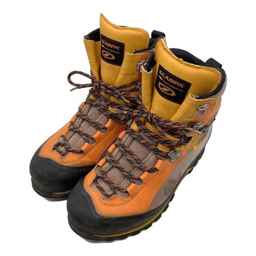 SCARPA (スカルパ) トレッキングシューズ メンズ SIZE 26.5cm イエロー CHARMOZ ハイカット(ハードソール) GORE-TEX
