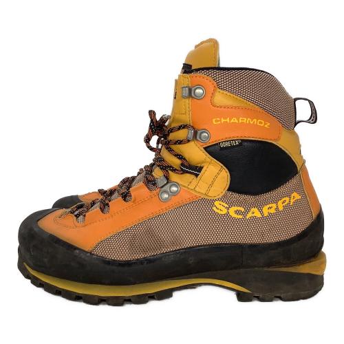 SCARPA (スカルパ) トレッキングシューズ メンズ SIZE 26.5cm イエロー CHARMOZ ハイカット(ハードソール) GORE-TEX