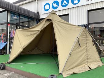 ZANE ARTS (ゼインアーツ) シェルター 約440×380×250(h)cm PS-503 ゼクーM 2～3人用  TC素材