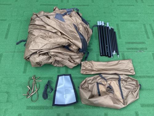 ONETIGRIS (ワンティグリス) モノポールテント キズ小有/畳シワあり GASTROPOD