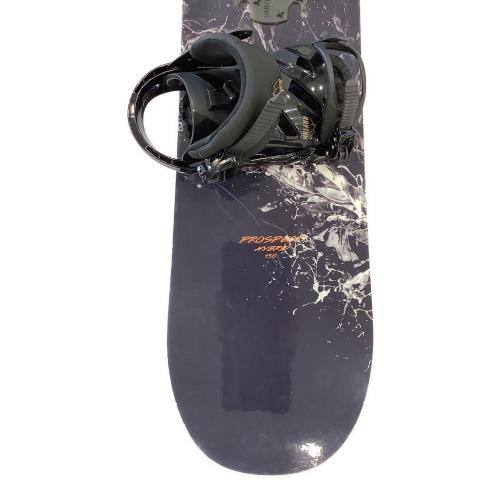 SALOMON (サロモン) スノーボード 150cm ブラック 4X4 キャンバー PROSPECT HYBRID ビンディング付 (SALOMON)