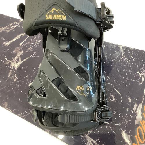 SALOMON (サロモン) スノーボード 150cm ブラック 4X4 キャンバー PROSPECT HYBRID ビンディング付 (SALOMON)