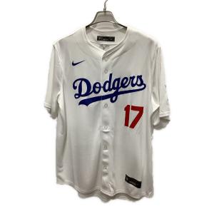 ロサンゼルス・ドジャース 応援グッズ SIZE L ホワイト 大谷【17】 NPBマーク @ ユニフォーム リミテッドユニフォーム T7LM-LDHO